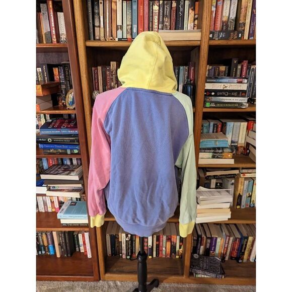 TEDDY fresh color block hoodie sz m - Picture 2 of 5